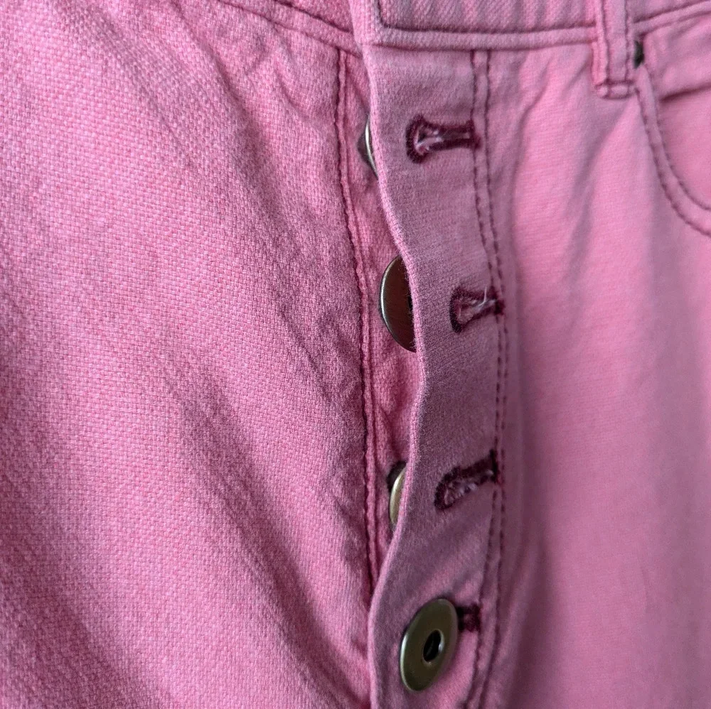 Kate Spade Heather Basket Weave Pant in Raspberry. Sz 2